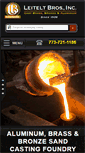 Mobile Screenshot of lbfoundry.com